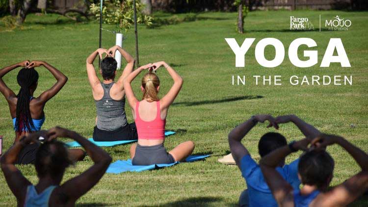Yoga in the Garden